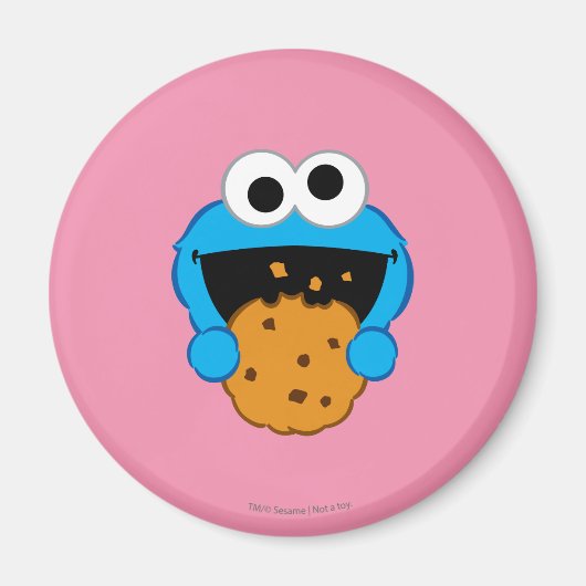 Aimant Visage de Biscuit (Devant)