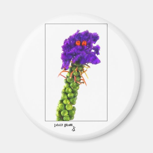 Aimant visage de brosell (Devant)