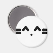 Aimant visage de chat, ouf, chaton ! ! (Recto/Verso)