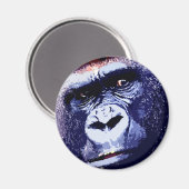 Aimant Visage de Gorilla (Recto/Verso)
