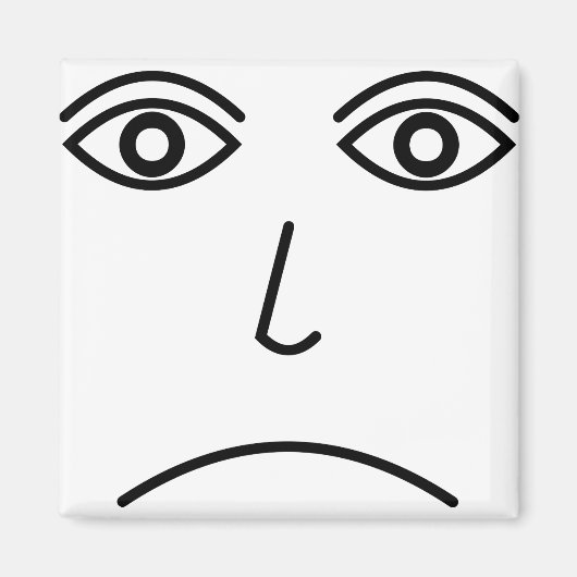 Aimant Visage de grenouille (Devant)