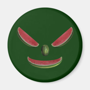 Aimant Visage de melon souriant