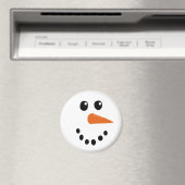 Aimant Visage de neige (In Situ (Lave-vaisselle))
