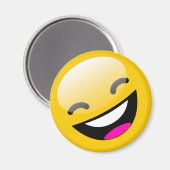 AIMANT VISAGE DE RIRE (Recto/Verso)