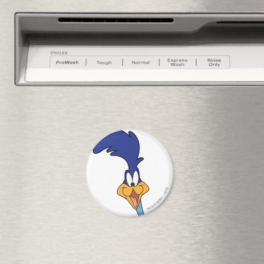 Aimant Visage de ROAD RUNNER™ (In Situ (Lave-vaisselle))