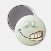 Aimant Visage de Zombie (Recto/Verso)