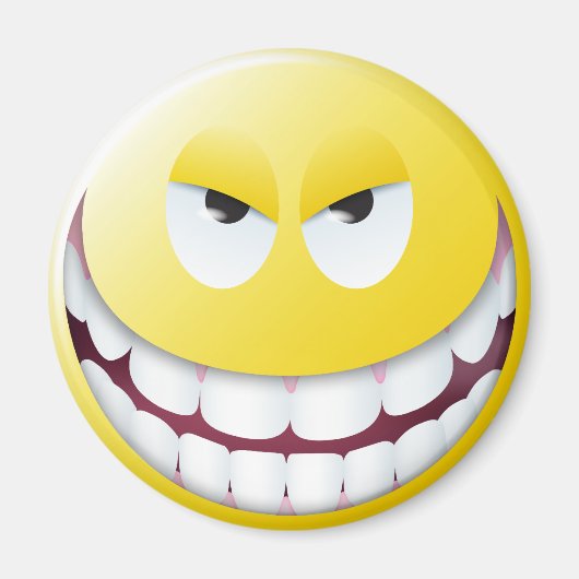 Aimant Visage diabolique (Devant)