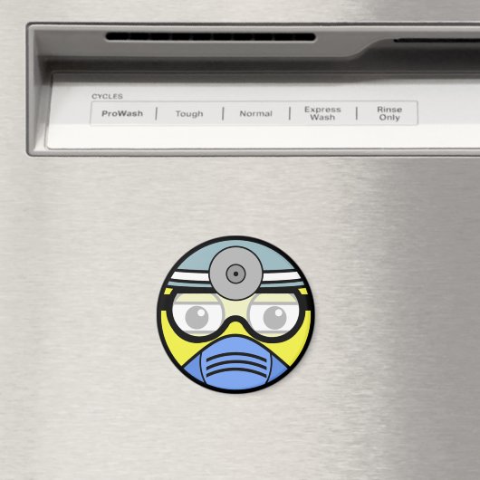 Aimant Visage du chirurgien (In Situ (Lave-vaisselle))