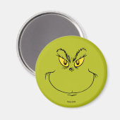 Aimant Visage du Dr. Grinch qui vole Noël (Recto/Verso)