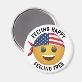 Aimant Visage Emoji (Recto/Verso)