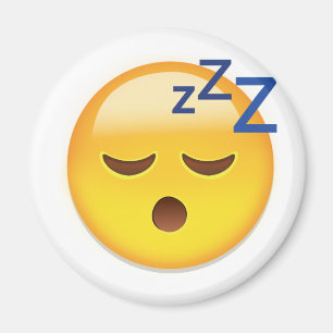 Aimant Visage Emoji de sommeil