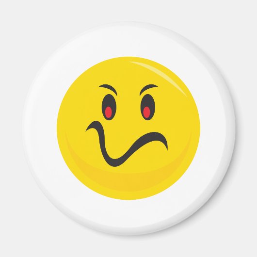 Aimant visage fou (Devant)