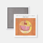 aimant visage heureux Paul Klee (Recto/Verso)