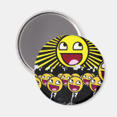 Aimant Visage impressionnant (Recto/Verso)