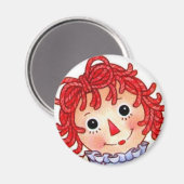 Aimant visage souriant (Recto/Verso)