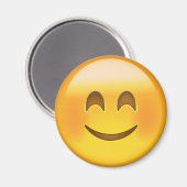 Aimant Visage souriant avec yeux souriants Emoji (Recto/Verso)