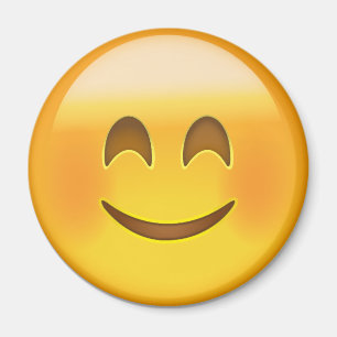 Aimant Visage souriant avec yeux souriants Emoji