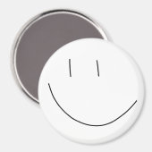 Aimant Visage souriant mignon (Recto/Verso)