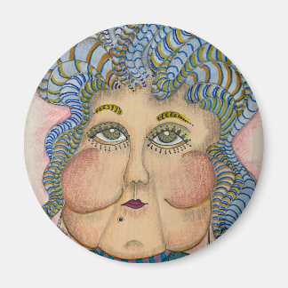 Aimant Visage Whimsical