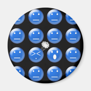 Aimant Visages de Farçage