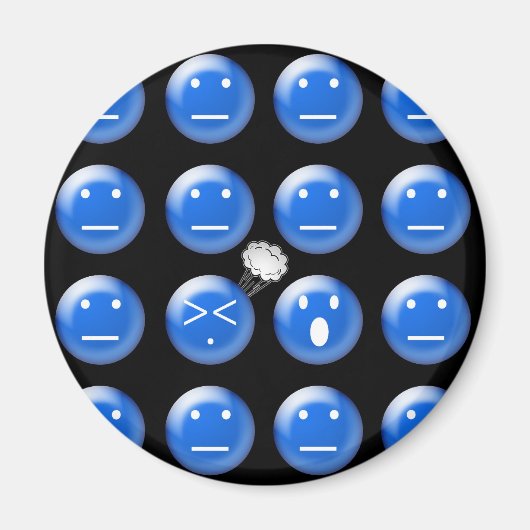 Aimant Visages de Farçage (Devant)