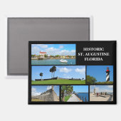 Aimant Visions de Saint Augustin historique, Floride Magn (Recto/Verso)