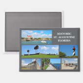Aimant Visions de Saint Augustin historique, Floride Magn (Recto/Verso)