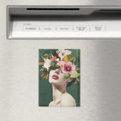 Aimant Visions florales (In Situ (Lave-vaisselle))