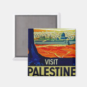 Aimant Visite de la Palestine (Recto/Verso)