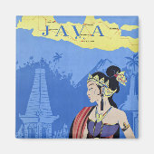 Aimant Visiter Java (Devant)