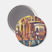 Aimant Visiter l'Inde ~ Muttra (Recto/Verso)