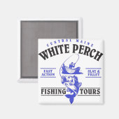 Aimant Visites de pêche (Recto/Verso)