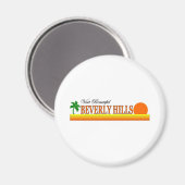 Aimant Visitez Beverly Hills, Californie (Recto/Verso)