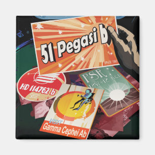 Aimant Visitez la première exoplanète découverte en dehor