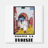 Aimant Visitez La Tunisie (Devant)