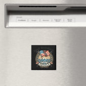 Aimant Visitez Le Beau Golfe D'Amérique (In Situ (Lave-vaisselle))