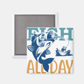 Aimant Vissen Tours Magneet (Voorkant / Achterkant)