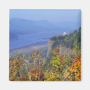 Aimant Vista House, haut sur Crown Point à la bouche