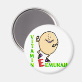 Aimant Vitamine E (Recto/Verso)