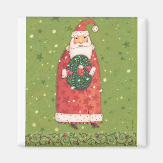 Aimant VIV77 Green Père Noël.tif (Devant)