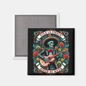 Aimant Viva La Fiesta ! Design Cinco de Mayo (Recto/Verso)