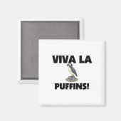 Aimant Viva La Puffins (Recto/Verso)