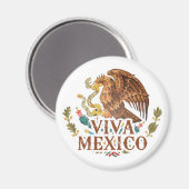 Aimant Viva Mexico (Recto/Verso)