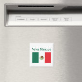 Aimant Viva Mexico Flag (In Situ (Lave-vaisselle))