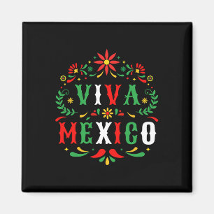 Aimant Viva Mexique Pour La Fête De L'Indépendance Mexica