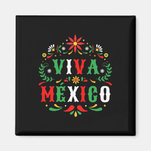 Aimant Viva Mexique Pour La Fête De L'Indépendance Mexica