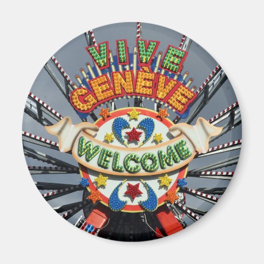 Aimant vive genève (Devant)