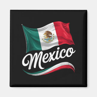 Aimant Vive le jour de l'indépendance du Mexique Drapeau 