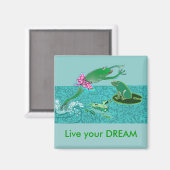 Aimant Vivez votre rêve (Recto/Verso)