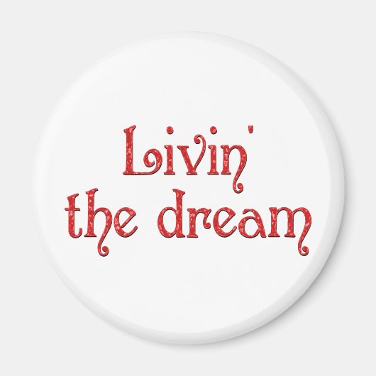 Aimant Vivre le rêve (Devant)